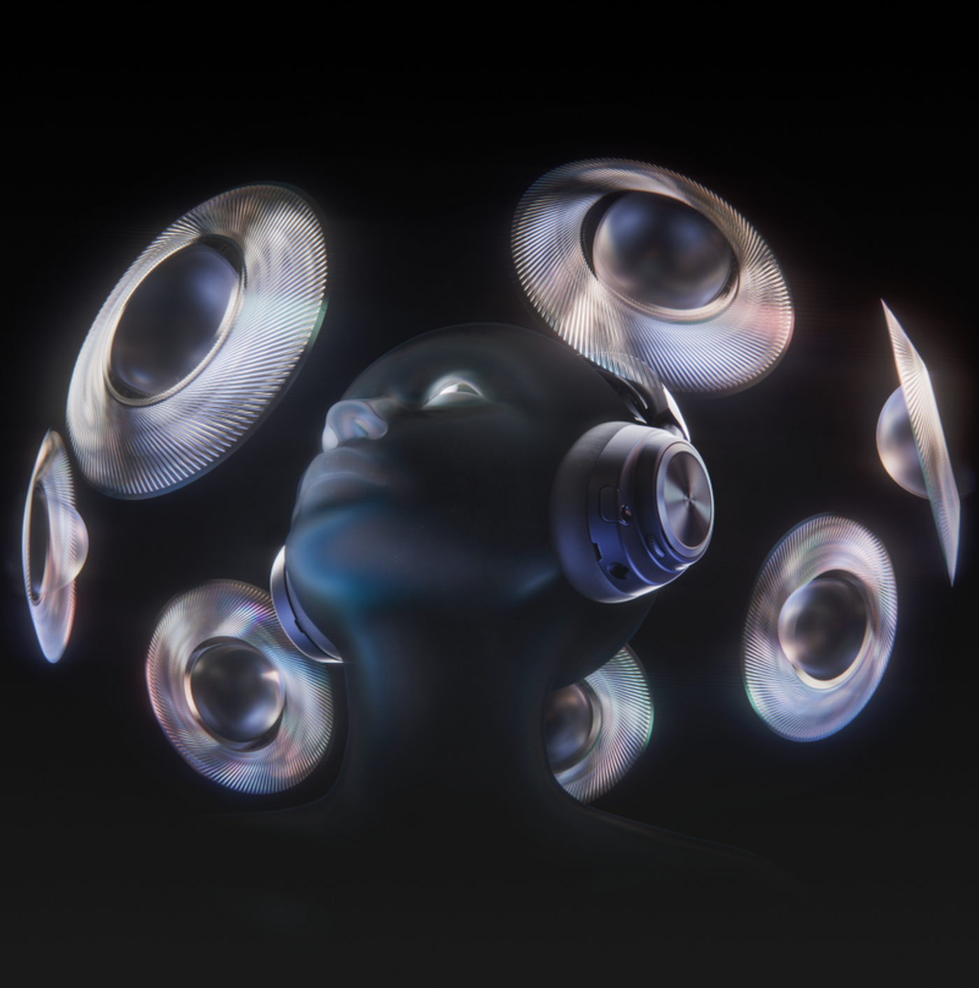 Visualization of 360-degree spatial audio technology for immersive gaming